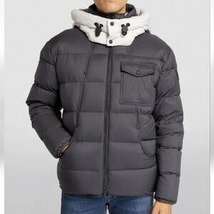 MOOSE KNUCKLES Bedstuy Water Repellent Down Puffer Jacket SIZE L